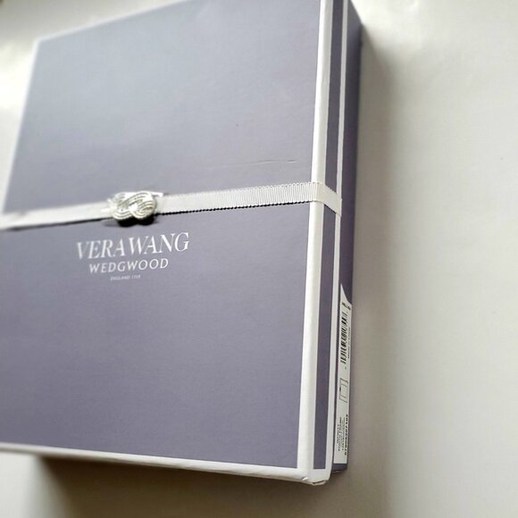 WEDGEWOOD x VERA WANG INFINITY 5 x 7 Picture Frame Designer Decor Wedding Gift - Picture 5 of 9